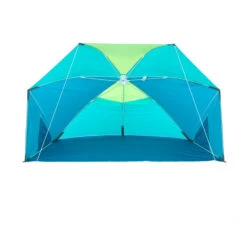 3-person Sun Shelter Beach Parasol UPF50+ Iwiko 180 - Blue Yellow -Outdoor Camping k0aecc269ab0afe281dd9bea23f80ac30