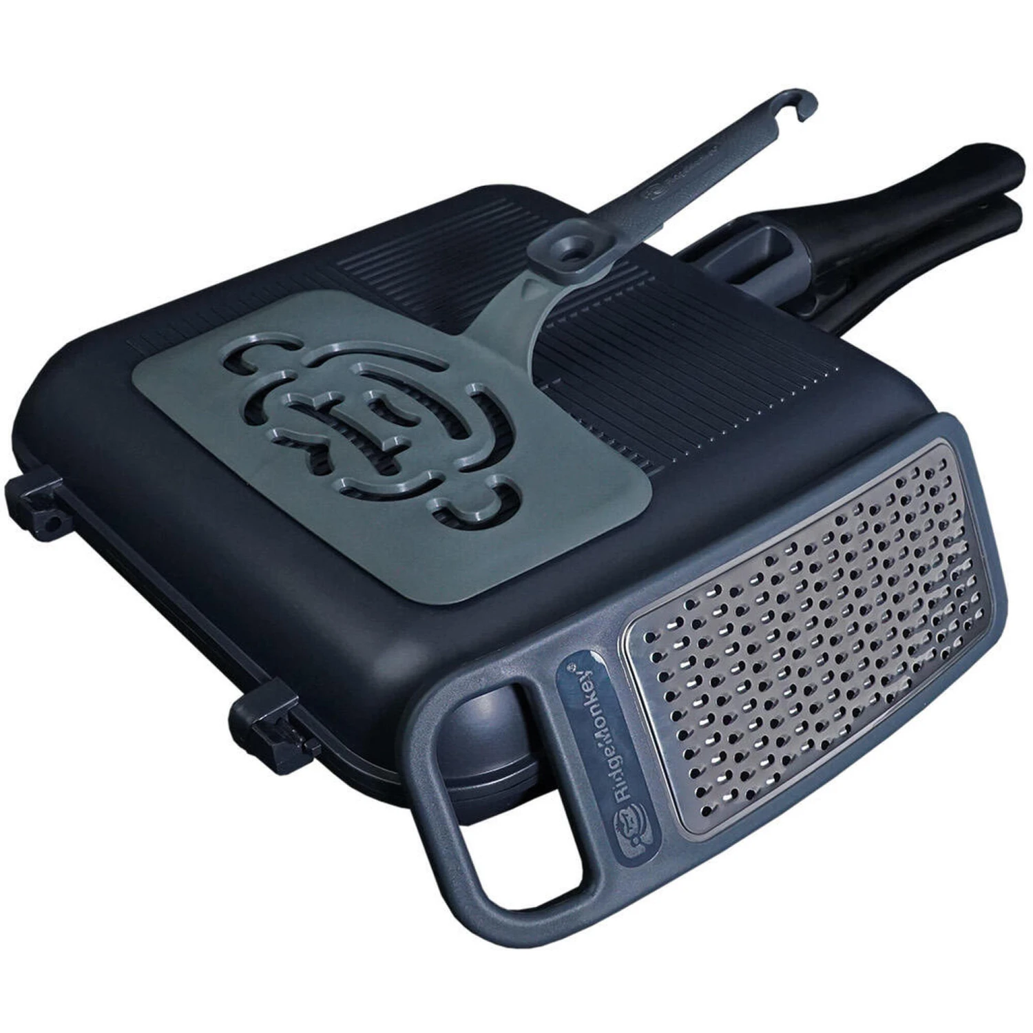 RidgeMonkey Connect XXL Toaster Pan & Griddle Set (RM687) 1 RidgeMonkey Connect XXL Toaster Pan & Griddle Set (RM687)
