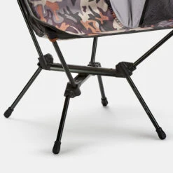 Quechua LOW FOLDING CAMPING CHAIR MH500 CAMO -Outdoor Camping k3e440451ac478ee34e006063a6a97b34