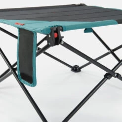 Quechua LOW FOLDING CAMPING TABLE MH100 Grey -Outdoor Camping k60a2878263ddbb788b10d9cb57424c6e