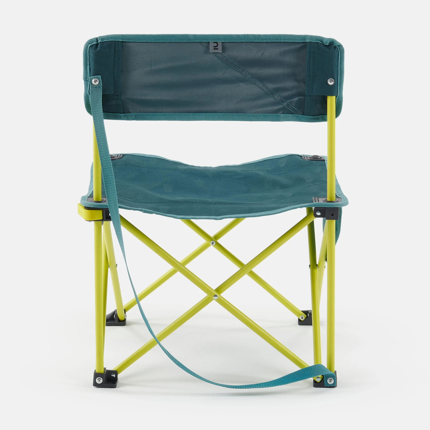 Quechua LOW FOLDING CAMPING CHAIR MH100 Blue 17 Quechua LOW FOLDING CAMPING CHAIR MH100 Blue - Image 17