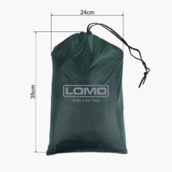 Lomo 4.5m X 3m Bushcraft Tarp -Outdoor Camping k7678e79ecde25af98170a502c4eedefd