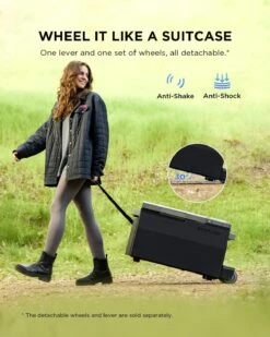 EcoFlow Glacier Wheels And Handle Pack -Outdoor Camping k8ac25a9875bf5141df2fea87c4c3e9cc