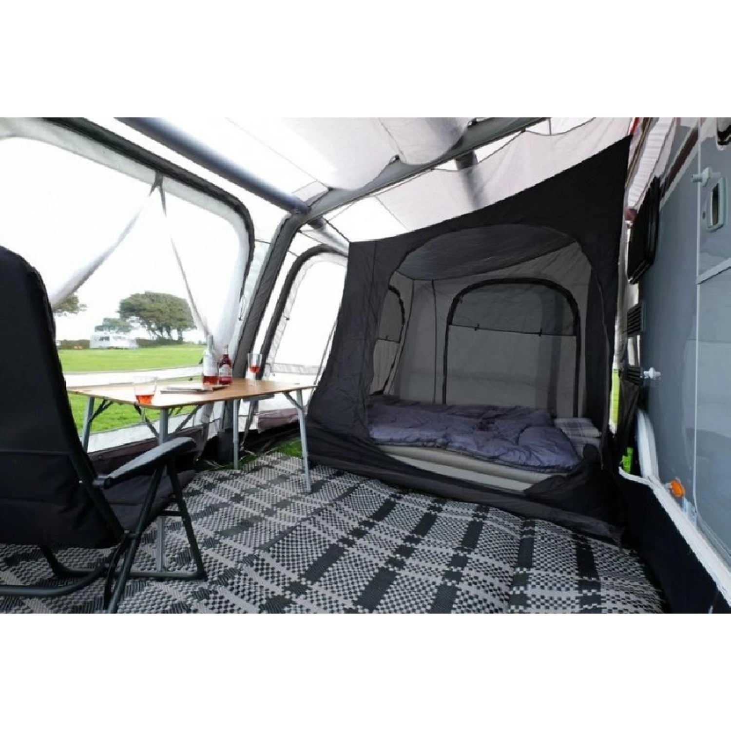 Vanguard Vango Caravan Awning Hanging Bedroom Inner Tent Midnight 1 Vanguard Vango Caravan Awning Hanging Bedroom Inner Tent Midnight