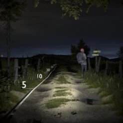 Rechargeable Torch - 300 Lm -Outdoor Camping k970ebbd191ed752c13032d285eb0a47a