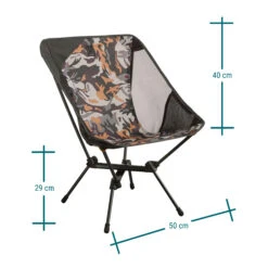 Quechua LOW FOLDING CAMPING CHAIR MH500 CAMO -Outdoor Camping kb209ee3ac34bd4c0eca2866fc637ef8b