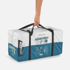 Quechua 4 Man Blackout Tent With Poles -Outdoor Camping kb92fc126e5716b3c6eb9bd35e785dd6f