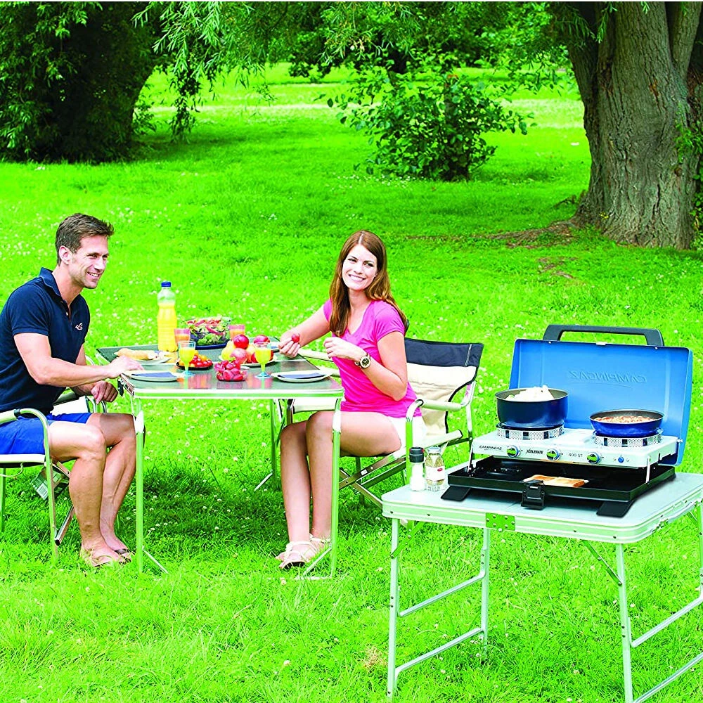 Campingaz Xcelerate 400 ST Double Burner & Toaster Portable Camping Stove 3 Campingaz Xcelerate 400 ST Double Burner & Toaster Portable Camping Stove - Image 3