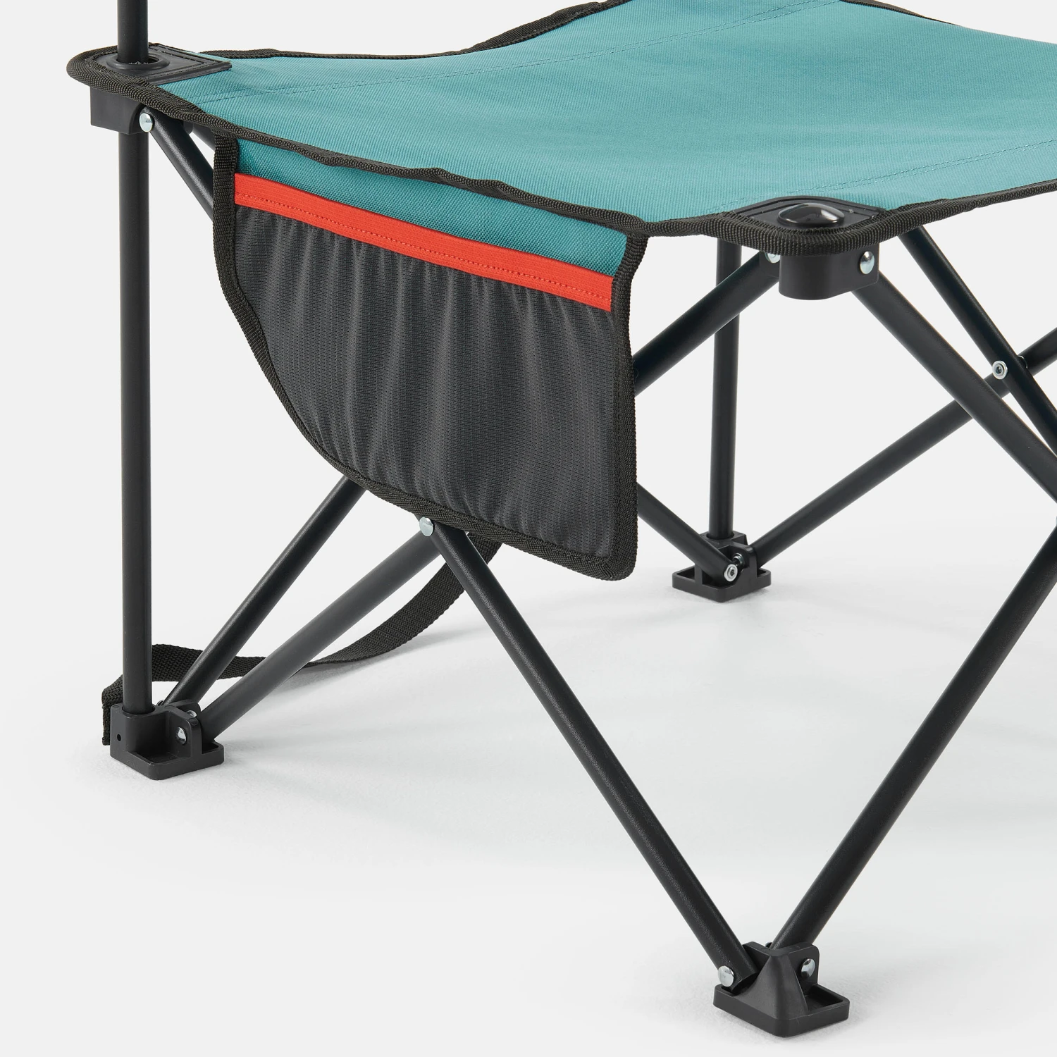 Quechua LOW FOLDING CAMPING CHAIR MH100 Blue 9 Quechua LOW FOLDING CAMPING CHAIR MH100 Blue - Image 9