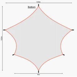 Lomo Fasgadh 5m Tarp -Outdoor Camping ke0cf559899a8455af7e024e01a2c8fc8