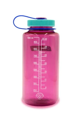 Nalgene 1L Wide Mouth Sustain Water Bottle - Made From 50% Plastic Waste -Outdoor Camping ke9e9aa0cdfb6a40a8a2c6cc631e73661