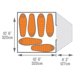 Kelty Hula House 6 -Outdoor Camping kfeeee9f6a8dbafb6202eb21e004c6465
